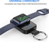 i.VALUX Portable Wireless Charger for Apple Watch Series 9/8/UItra/7/6/5/4/3/2/SE/Nike,Compact Magnetic iWatch Charger 1000mAh Extra Battery Smart...