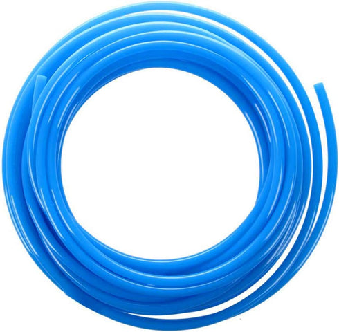 Beduan Pneumatic Tubing Pipe 1/2" OD Blue Air Compressor PU Line Hose Tube for Water Fluid Transfer 5Meter 16.4ft...