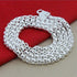 925 Sterling Silver Bracelet and Necklace Sets ZBS058...