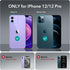 ESR for iPhone 12 Screen Protector, iPhone 12 Pro Screen Protector, Tempered-Glass with Easy Installation Frame compatible with iPhone 12/12 Pro 6...