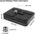 2 Pack 50mm Camera Quick Release Plate with 1/4 "-20 Camera Screw, Tripod Mount Plate Fits Arca Swiss Standard Type Clamp for Camera Tripod Ball H...