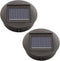 2Packs Replacement Solar Light Parts, Waterproof Solar Light Tops, Decorative LED Solar Panel Lantern Lights for Outdoor Hanging Lanterns Garden P...