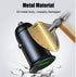 USB-C Car Charger Adapter, Dual Ports Fast Charging PD 60W + QC3.0 30W Mini All-Metal Cigarette Lighter USB Charger Universal for iPhone13/Pro Max...