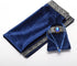 BLESSUME Square Velvet Altar Tarot Table Cloth and Pouch Dark Blue...