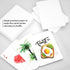 220PCS Poker Size Blank Playing Cards, Index Flash Cards, Study Learning Cards For DIY Game Card Writing Drawing Painting...