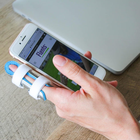 Flents Finger Splint, Two Sided Splint, Medium, Supports & Protects Injured Finger...