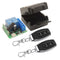 DieseRC 433Mhz Universal Wireless Remote Control Switch DC 12V 1CH RF Relay Receiver Module with 2 Transmitters, EV1527 Learning Code Remote Switc...