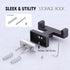 Bathroom Double Towel Hook Bronze Modern Oil Rubbed Bronze Tower Holder - Heavy Duty Coat Robe Hooks for Wall - Stainless Steel Shower Towel Hange...