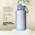 IRON °FLASK Clear Tritan Trekker Water Bottle with Chug Lid - Leak Proof & Lightweight for Gym, Hiking, Sports - Dishwasher Safe, BPA Free Plastic...