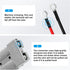 50Amp 10Awg Battery Quick Connect Electric Forklift Cable with O Ring Terminal?2Pcs 32cm/1ft with Quick Connector for Carts, Sightseeing Car, Batt...