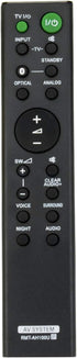 New RMT-AH100U RMTAH100U Remote Control Compatible with Sony Sound Bar Speaker System HT-CT180 SA-CT180 SA-WCT180 HTCT180 SACT180 SAWCT180 (1-492-...