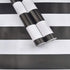 Peel and Stick Vinyl Black and White Striped Wallpaper Contact Paper Self Adhesive Stripe Shelf Liner Dresser Drawer Cabinets Liner Furniture Wall...