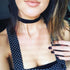 Doubnine Thick Black Choker Velvet Plain Collar Wide Necklace Gothic Jewelry Gift (0.8") (0.8")...