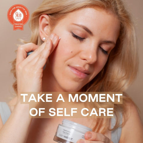 Gentle Armor Face + Neck Cream | Luxurious Skin Care for Sensitive Skin | Facial Moisturizer with Squalane, Organic Prickly Pear, Hyaluronic Acid,...