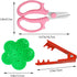 4PCS Gardening Gloves & Shears Scissor & Rose Thorn Stem Stripper Remover Tool, Flower Stem Stripper Tool for Garden & Florist supplies...