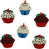 Buttons Galore 60+ Assorted Christmas Buttons for Sewing & Crafts - Set of 6 Button Packs - Gingerbread, Presents, Chirstmas Trees & More...