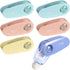6-Piece Double Sided Tapes, Adhesive Glue Tape Roller for Scrapbooking Supplies, Dispenser Runner for Craft (Pastel)...
