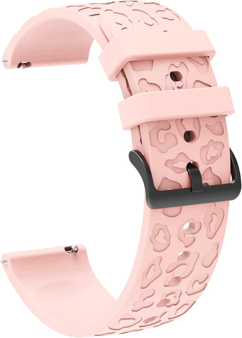 Smartwatch Accessories Compatible with iTech Fusion 2 /2S / 2R Watch Bands, 20mm Silicone Watch Band Quick Release for Women Men-Straps 5 Pack...