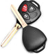 Keyless Entry Remote Replacement Key Fob Fit for Toyota Rav4 2006-2010/Scion XB 2008-2013 Vehicles That Use HYQ12BBY with 4D67 Chip (2 Pack)...