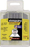 ALLWAY DSP100 3-Notch Utility Knife Blades with Clear Dispenser, Sharp Point, 100 Pack...