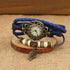 Pack of 6 Women's Watches Vintage Wrap Around Bead Leaf Bracelet Quartz Wholesale Set...