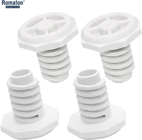 W10869845 Dryer Stacking Kit by Romalon Fit for Whirl-pool Washer And Dryer Replace Number W10298318RP,1862761, 52774, AH3407625 By Romalon