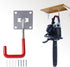 HAISHINE Garage Hooks, Adjustable Hooks for Wall Storage, Stainless Steel Heavy-Duty Utility Hooks with Anti-Slip Coating Organizing for Chainsaws...