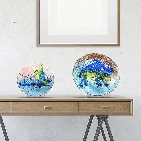 4 Pieces Acrylic Plate Stand 60-Degree Angle Acrylic Easel Acrylic Book Stand Acrylic Plaque Stand Table Top Easel Card Picture Stands Plate Holde...