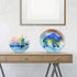 4 Pieces Acrylic Plate Stand 60-Degree Angle Acrylic Easel Acrylic Book Stand Acrylic Plaque Stand Table Top Easel Card Picture Stands Plate Holde...