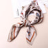 Square Scarf 1PC Retro Elegant Horse Print Silk Neck Scarf Women Square Hair Scarves Head Band Shawls Wraps Neckerchief Beach Sunscreen Headscarf...