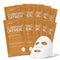 GLAM UP Sheet Mask Clarifying Oatmeal (10 sheets) - Smooths Skin Texture...