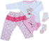 MAIHAO Reborn Baby Dolls Clothes for 17-22 Inch Newborn Baby Doll Girl, Baby Doll Clothes Outfit Accessories fit 17-22 Inch Baby Doll Girl?Cute Be...