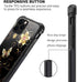 DJSOK Compatible with iPhone 12 Pro Max Case?Design Pattern Back Bumper Anti Scratch Reinforced Corners Soft TPU Caver,Cases for Men Women-Golden ...