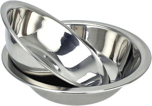 Stainless Steel Mixing Bowl, Flat Bottom Wide Flat for Larger Capacity, Home, Refrigerator, and Kitchen Food Storage Organizers Ecofriendly, Reusa...