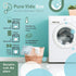 Laundry Detergent Sheets - 30 Sheets (up to 60 Loads) - Unscented - Ideal for Travel, Baby Clothes - Compact, Liquidless, Hypoallergenic, Eco-Frie...