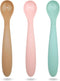 | Baby & Toddler Safe Feeding Spoon Set - BPA-Free, Ergonomic Design for Easy Grip, 3-Pack....