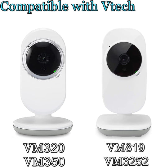 Universal Baby Monitor Mount Holder for Vtech VM3252 VM819, Hello Baby HB30 HB35, and Most 5.3 to 8.1cm Wide Baby Monitors Camera Shelf for Crib C...