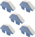 Vinyl Picket Cap Dog Ear 7/8" X 3" White (5 Pack)...