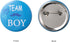 Favide 40 Pieces Gender Reveal Button Team Boy Girl Button Pins for Baby Shower Party Supplies, 2 Inches...