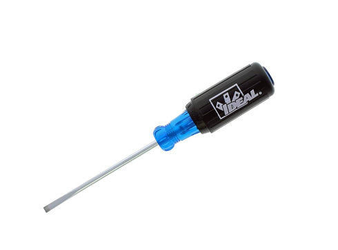 IDEAL INDUSTRIES INC. Electrician's Cabinet Tip Screwdriver, 3/16 in. Diameter x 4 in. Long Shank...