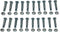 Replacement Shear Pins & Nuts Fits Ariens 532005 53200500 John Deere AM122156 Snowthrower Auger ?20 Pack?...