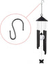 50PCS S Shaped Hooks 1 Inch Mini Ornament Storage Hooks for Hanging Jewelry Small Kitchenware Potted Plants, Black...
