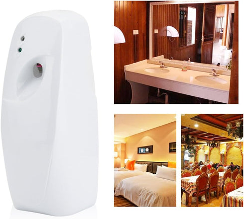 Automatic Fragrance Dispenser, Wall Mount Air Freshener Spray Holder Aerosol Perfume Sprayer Free Standing Programmable Essential Oils Scent Gadge...