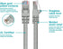 Monoprice 25FT 24AWG Cat5e 350MHz UTP Ethernet Bare Copper Network Cable - Gray...