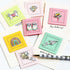 Mini Note by Julie Ebersole, Essentials by Ellen Designer Die Cuts, Note Card, Lunch Notes. DIY cutting dies for card making and scrapbooking...