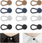 12 Pcs Collar Extenders with 4 Colors Wonder Button for Expanding Length for Men Women Dress Shirts(Black,White,Blue, Khaki)...