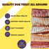 Woofley's Beef Trachea - (6 Inch 10 Pack) - Trachea Treats for Dogs - Natural Source of Glucosamine and Chondrotin for Joint Health - 100% Natural...