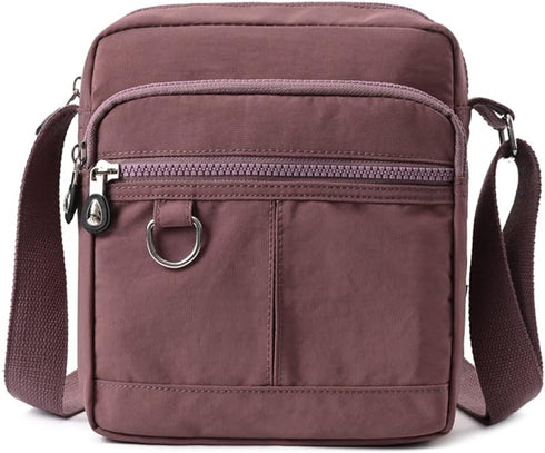 Casual Nylon Crossbody Purse Bag Waterproof Lightweight Shoulder Bag for Women Handbag...