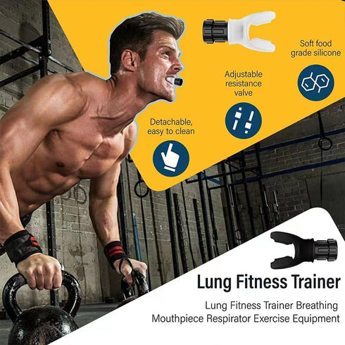 2-PCS Muscle Trainer, Portable Fitness Exercise Trainer, Easy-to-Clean and Reusable Exerciser Device to Improve Your Physical Fitness (Blue/RED)...
