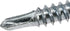 Power Pro Premium Self-Drilling Metal Screws, Zinc Plated Steel, Hex Washer Head Metal to Metal Winged Point Screws, Silver, ¼ x 2-½ inches, Box o...